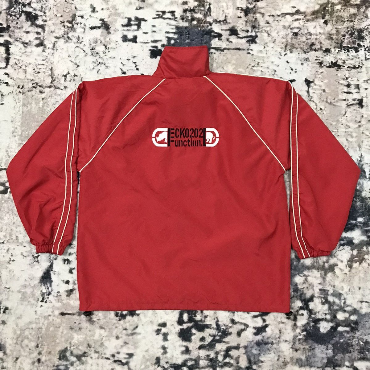 Ecko Unltd. Vintage 90s Encko Funtion Windbreaker Jacket Size US XXL / EU 58 / 5 - 3 Thumbnail