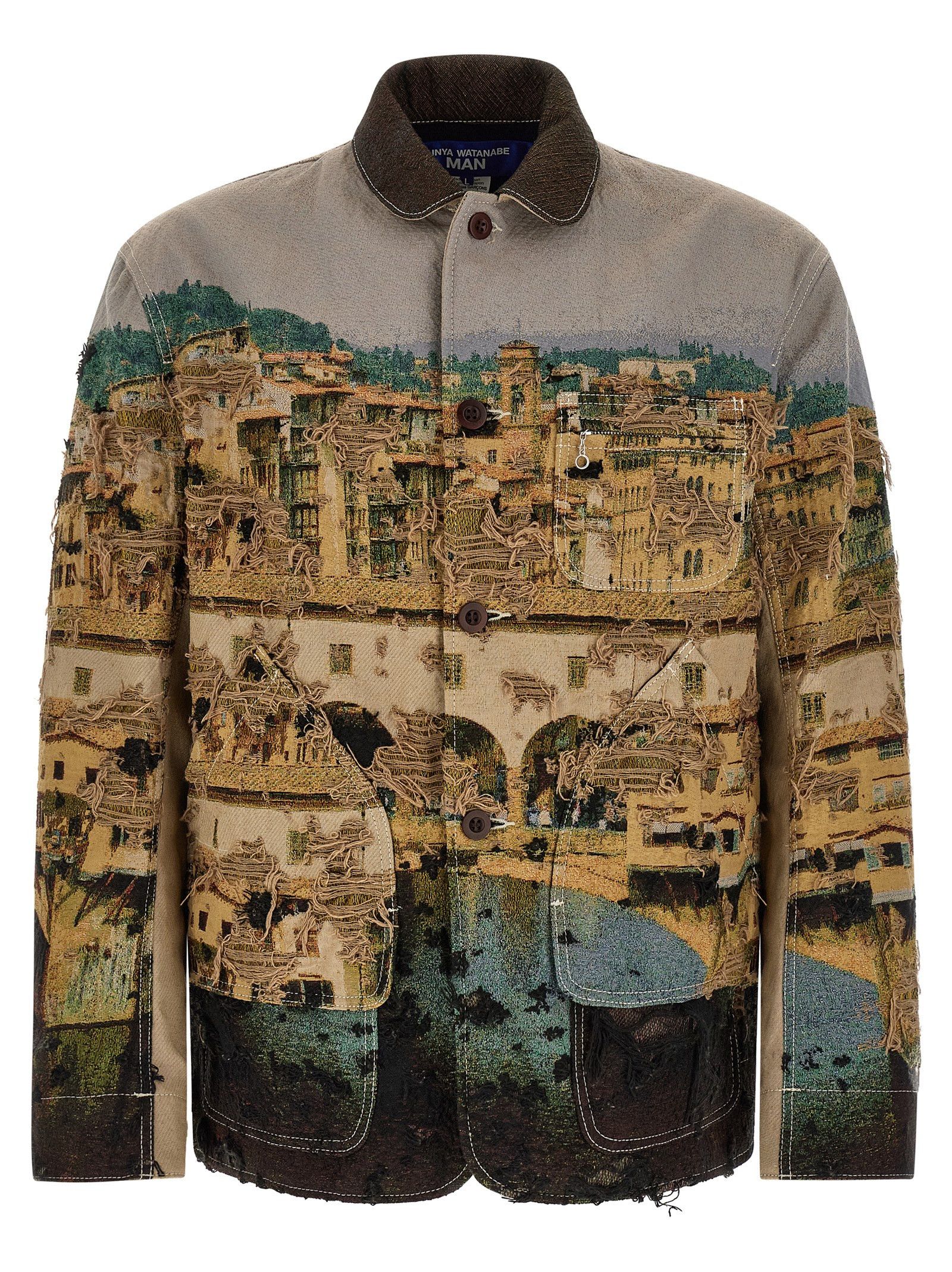 Junya Watanabe Jacquard square jacket Size US XL / EU 56 / 4 - 1 Thumbnail