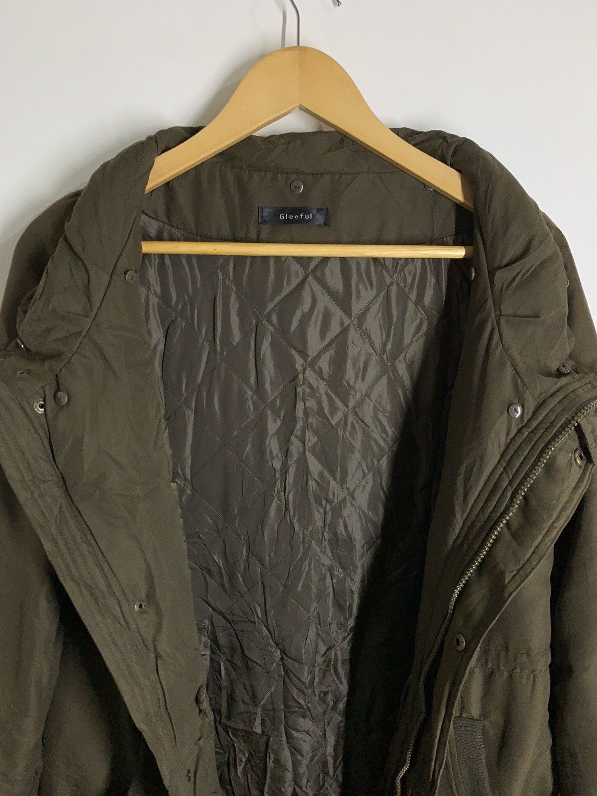 Japanese Brand × Vintage Vintage Gleeful Parka Hoodie Jacket Size US M / EU 48-50 / 2 - 9 Thumbnail