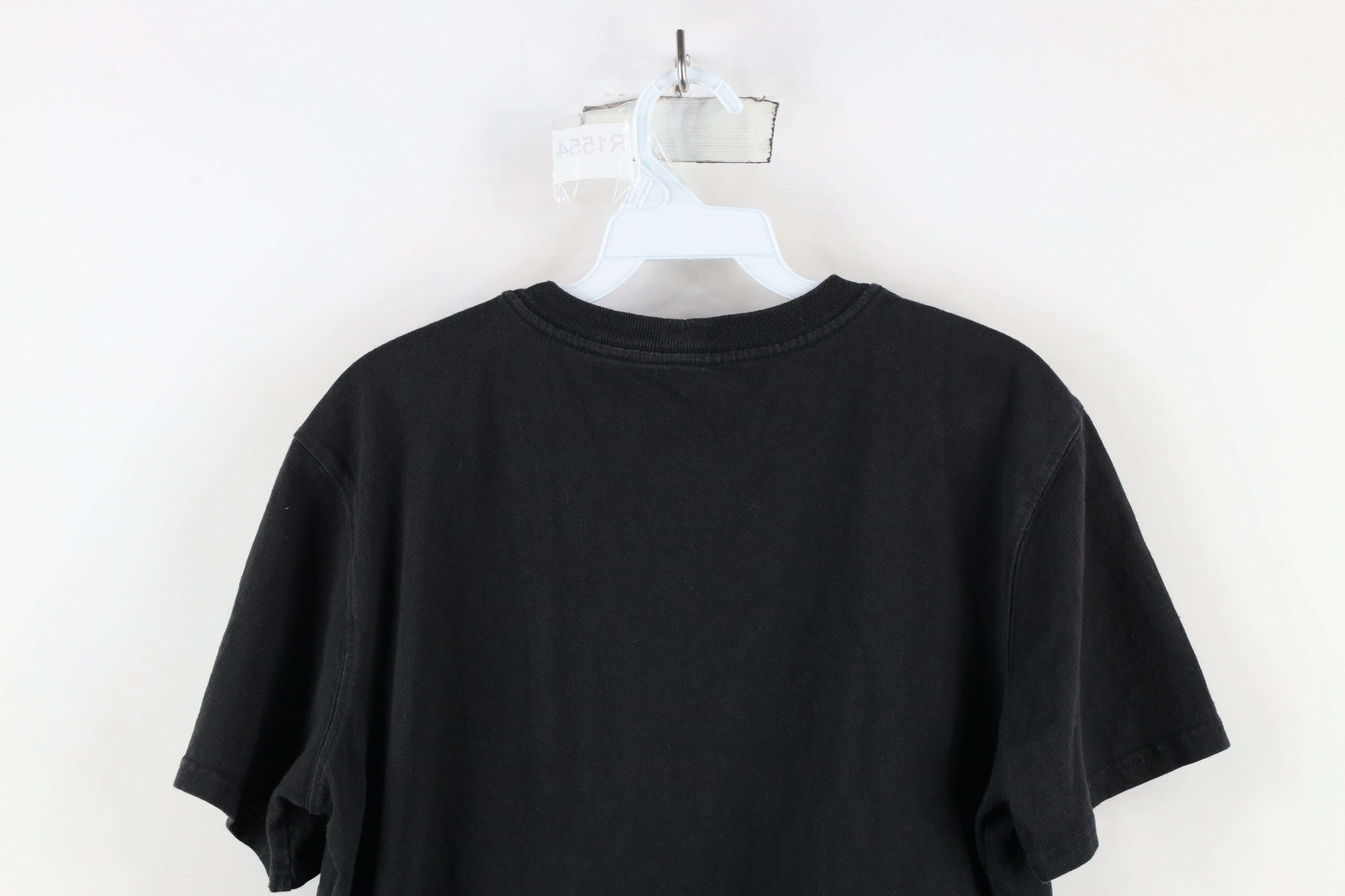 Carhartt × Vintage Vintage Carhartt Spell Out Pocket T-Shirt Black Cotton Size M / US 6-8 / IT 42-44 - 11 Thumbnail