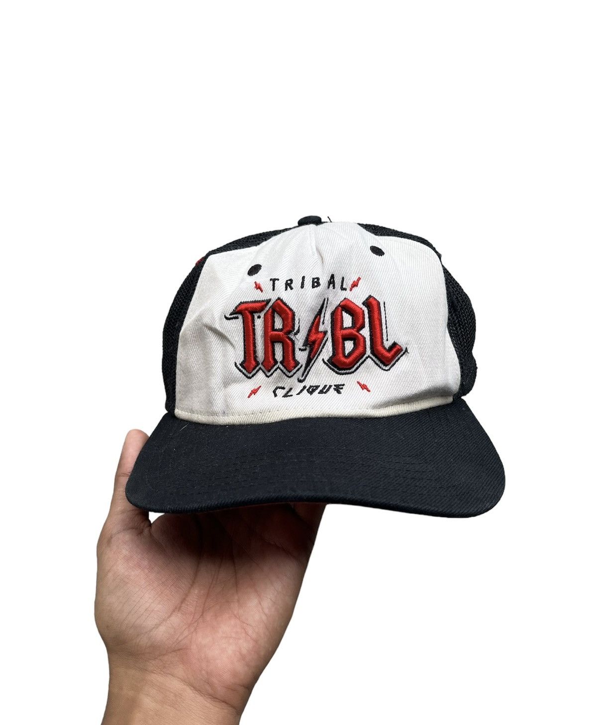 Tribal Streetwear × Vintage TRUCKER TRIBAL HAT Size ONE SIZE - 1 Thumbnail