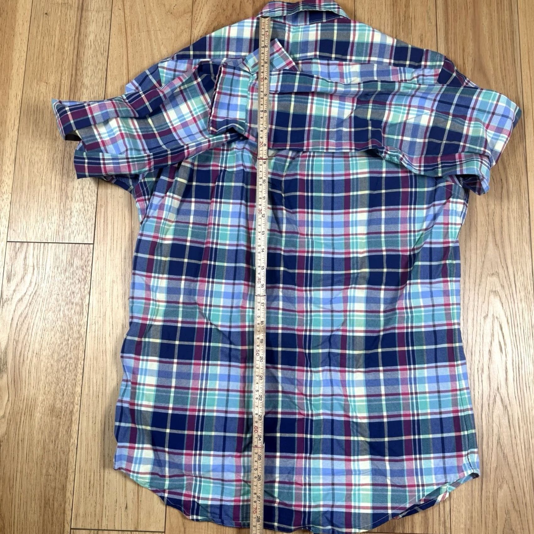 Polo Ralph Lauren Polo Ralph Lauren Button-Up Shirt Mens S Long Sleeve Multicolor Gingham Check Colorful Classic Fit Button-Up Mens Small Short Description Size US S / EU 44-46 / 1 - 7 Thumbnail