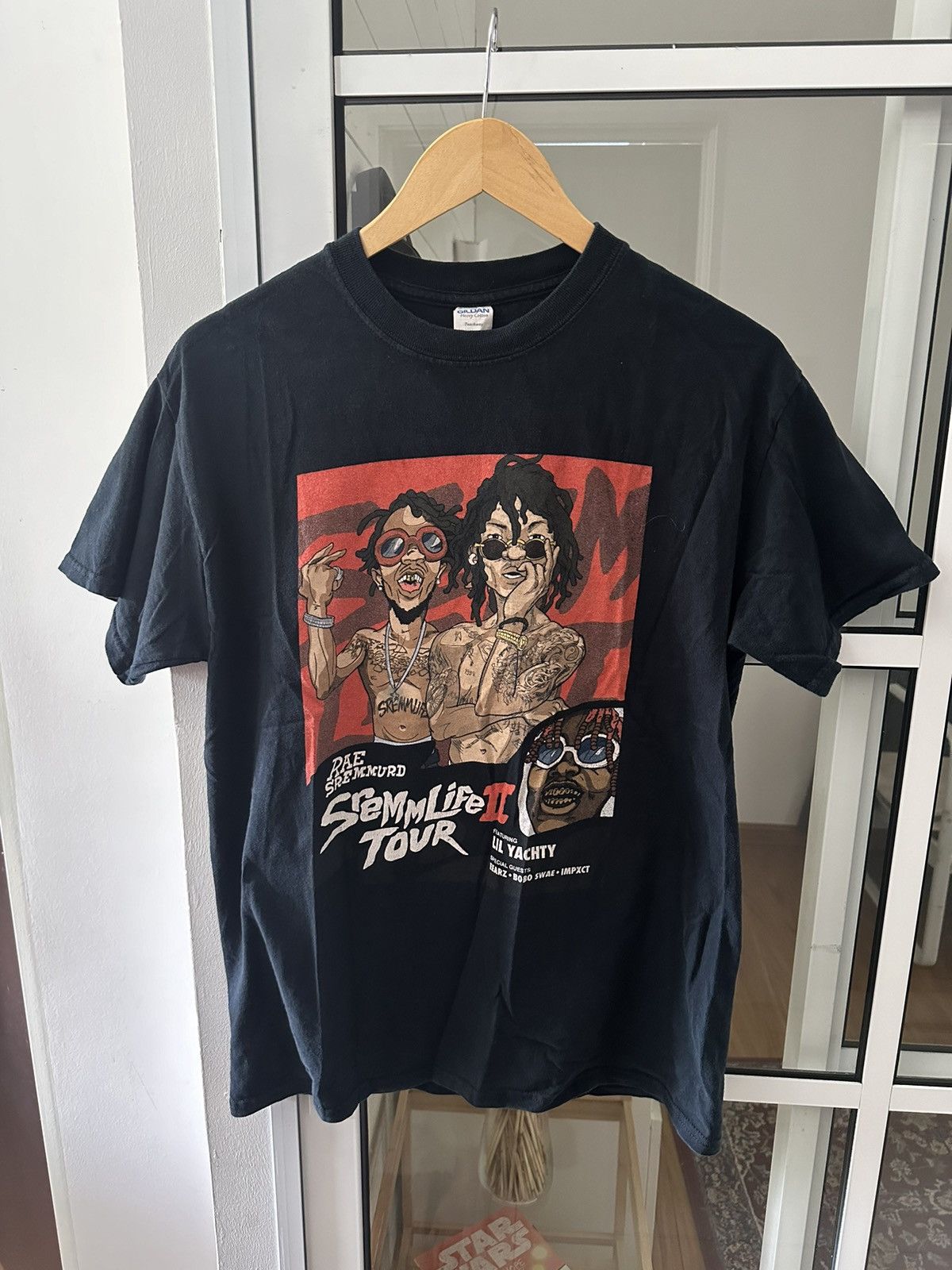 image of Rae Sremmurd X Lil Yachty Sremmlife Tour 2017 in Black, Men's (Size Medium)
