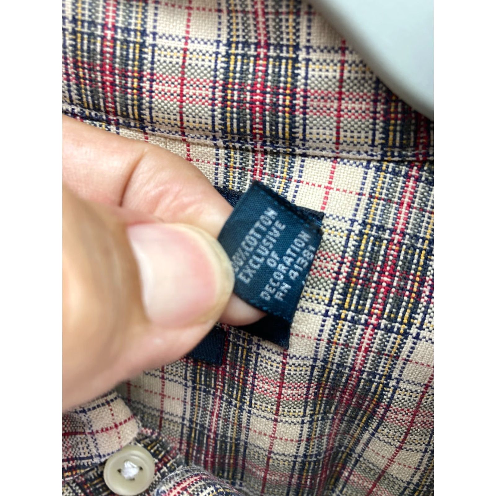 Ralph Lauren Ralph Lauren Button Down Shirt Mens Medium Multicolor Plaid Classic Fit Logo Shirt Size US M / EU 48-50 / 2 - 6 Thumbnail