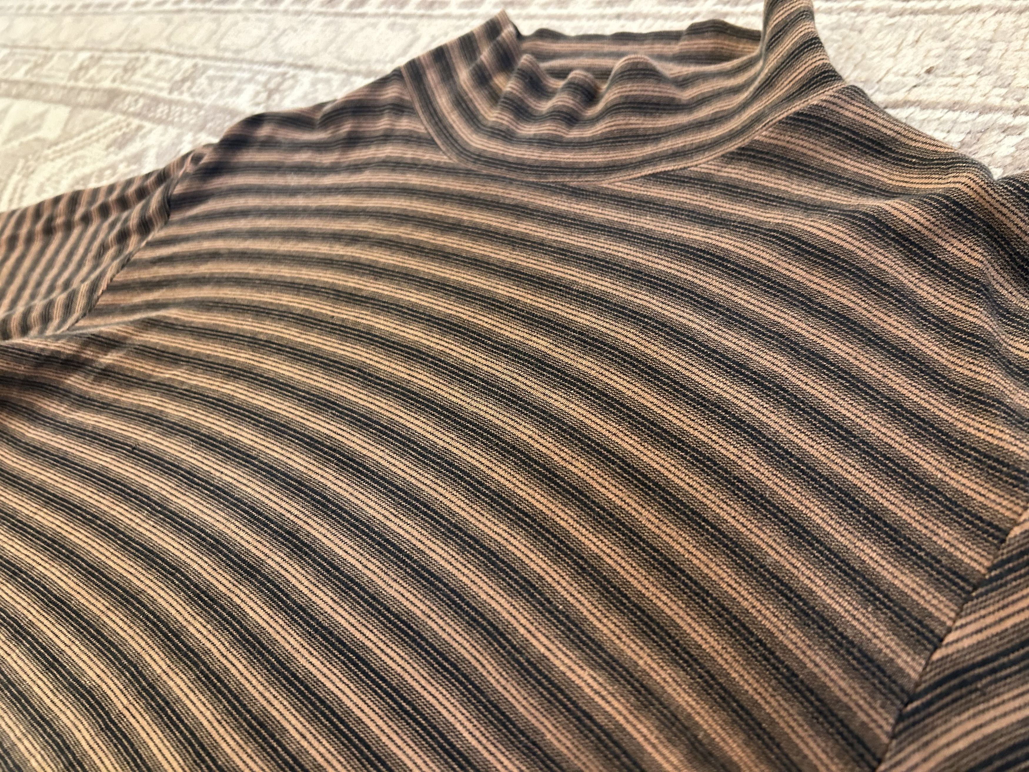 agnes b. agnès b Striped Long Sleeve Turtleneck Size US S / EU 44-46 / 1 - 3 Thumbnail