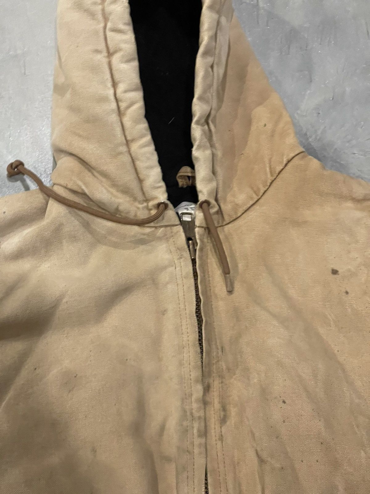 Carhartt Vintage Farm Worn Carhartt Duck Lined hooded Zip Size Med Size US M / EU 48-50 / 2 - 4 Thumbnail
