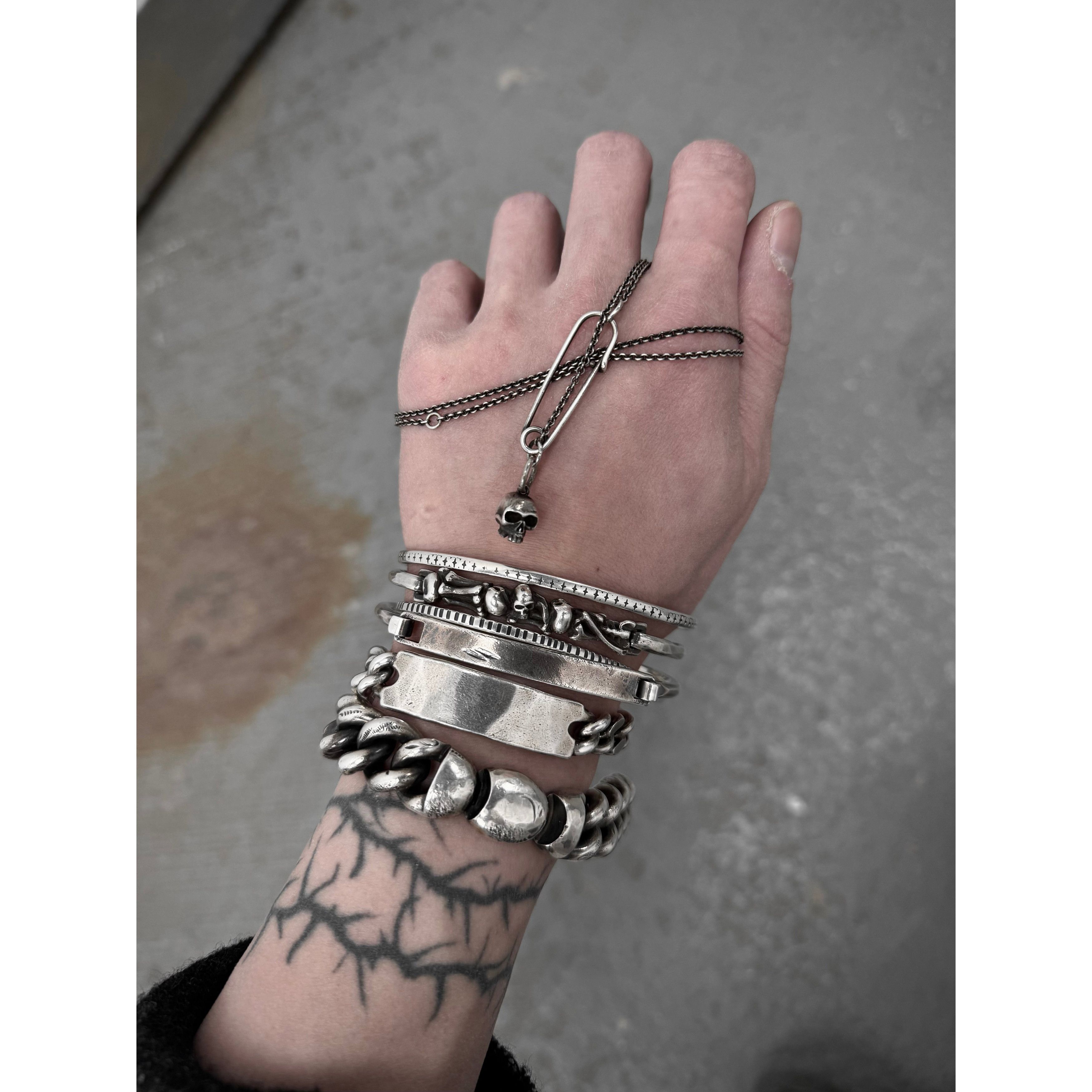 Werkstatt Munchen WERKSTATT:MÜNCHEN 2010 .925 Silver Heavy Chain Link Bracelet Size ONE SIZE - 6 Thumbnail