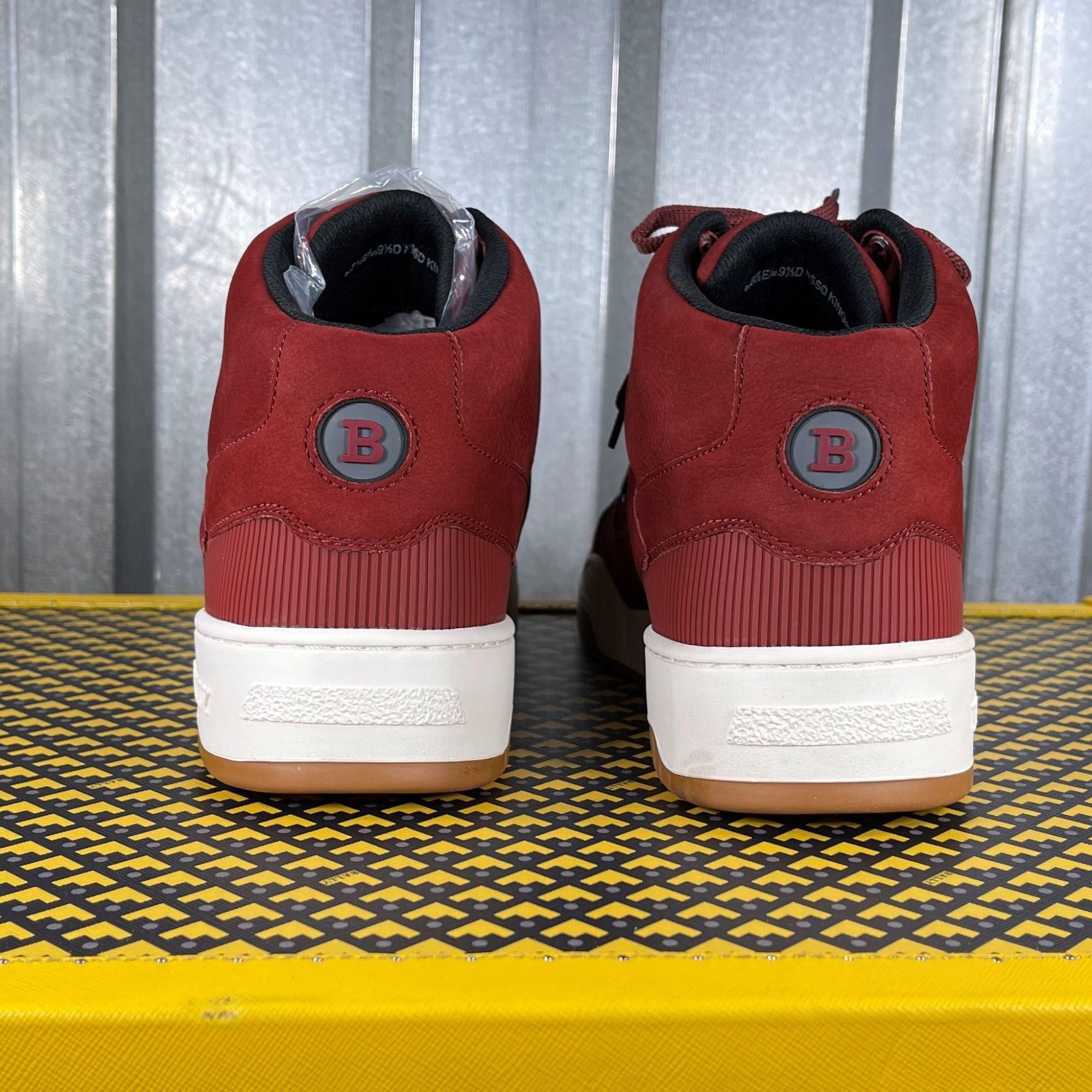 Bally Bally King Red Leather High Top Sneakers US 7 Size US 7 / EU 40 - 5 Thumbnail