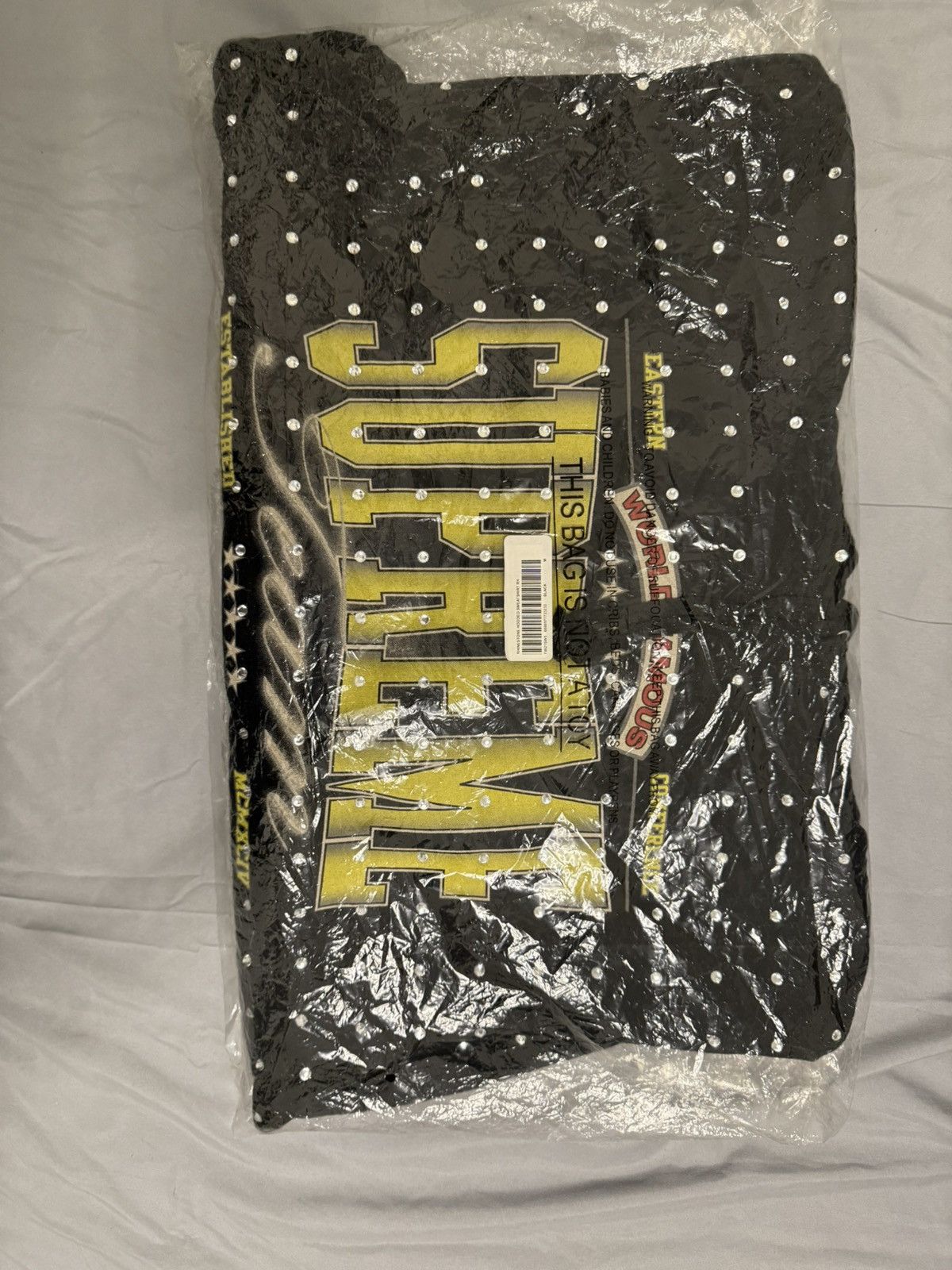 Supreme Supreme Rhinestone Hoodie Size US M / EU 48-50 / 2 - 2 Thumbnail