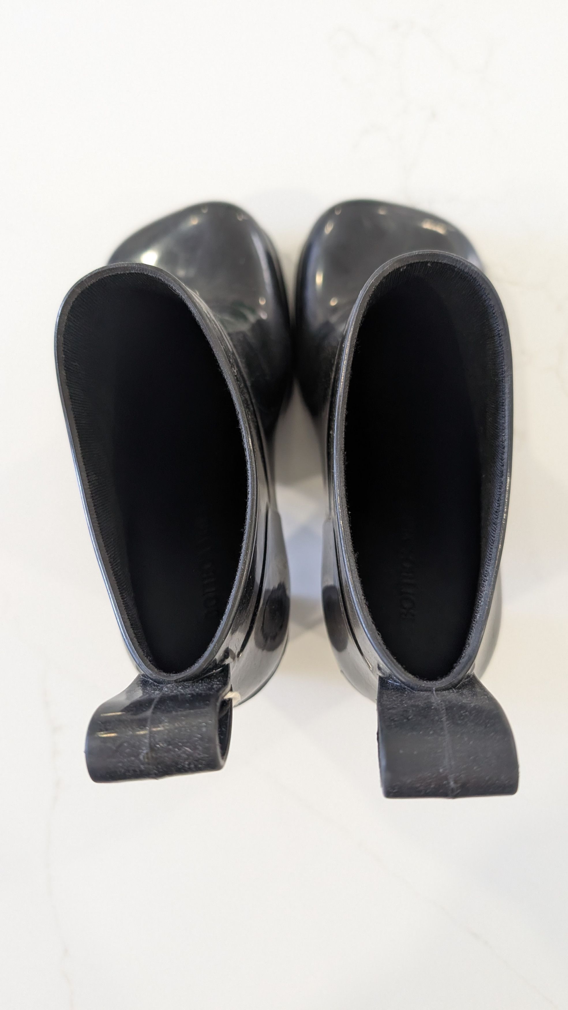 Bottega Veneta Bottega Veneta Black Shiny Rubber Shine Ankle Boots EU 36 Size US 6 / IT 36 - 11 Thumbnail