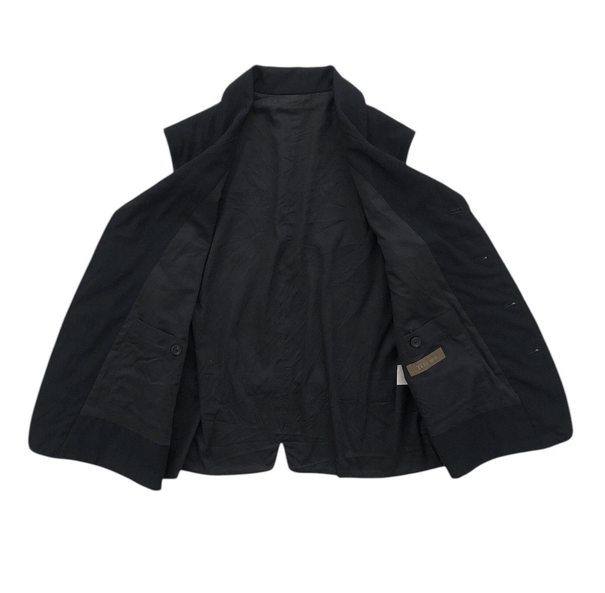 Y's for Men Y'S For Men YOHJI YAMAMOTO Wool Vest Jacket Size US M / EU 48-50 / 2 - 7 Thumbnail