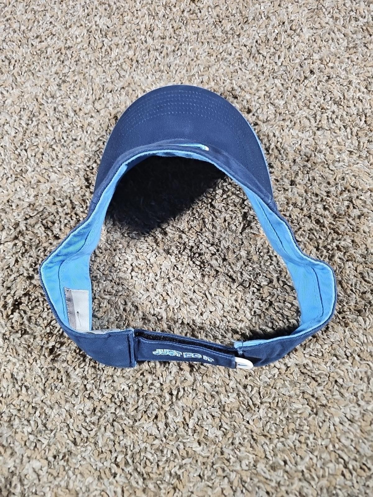 Nike Nike Blue Visor Strapback Size ONE SIZE - 4 Thumbnail