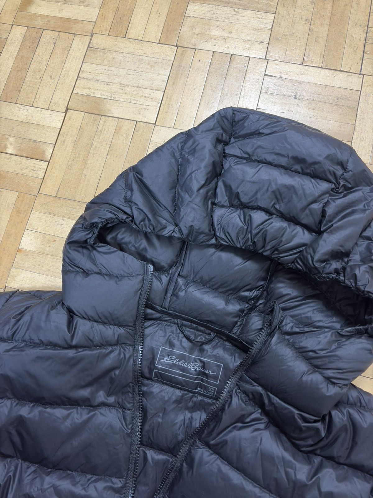 Eddie Bauer Eddie Bauer EB650 Down Puffer Parka Jacket Size XS / US 0-2 / IT 36-38 - 3 Thumbnail