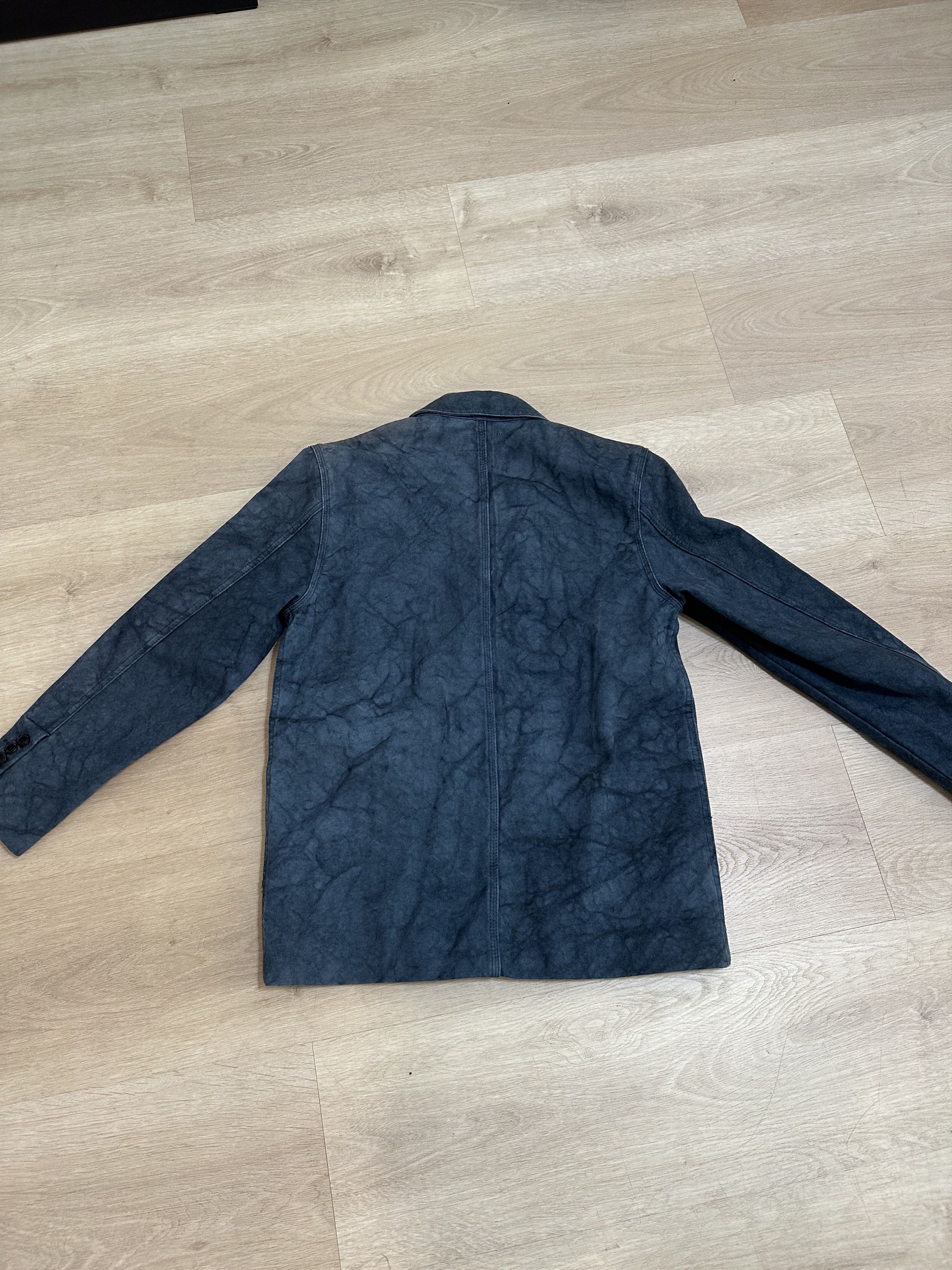 Stussy Double Breasted Canvas Blazer Size 40R - 8 Thumbnail