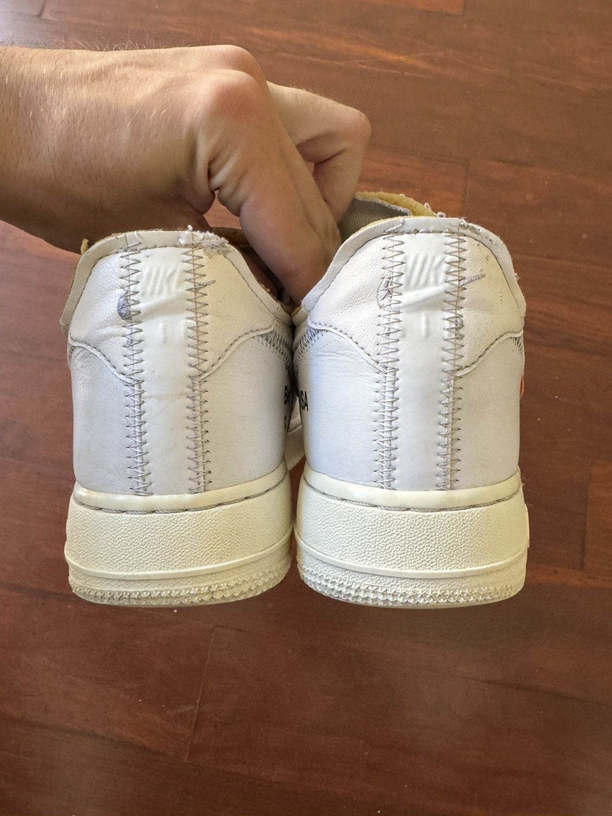 Nike × Off-White OFF WHITE AIR FORCE 1 LOW AF-100 WHITE COMPLEXCON SIZE 8 Size US 8 / EU 41 - 4 Thumbnail