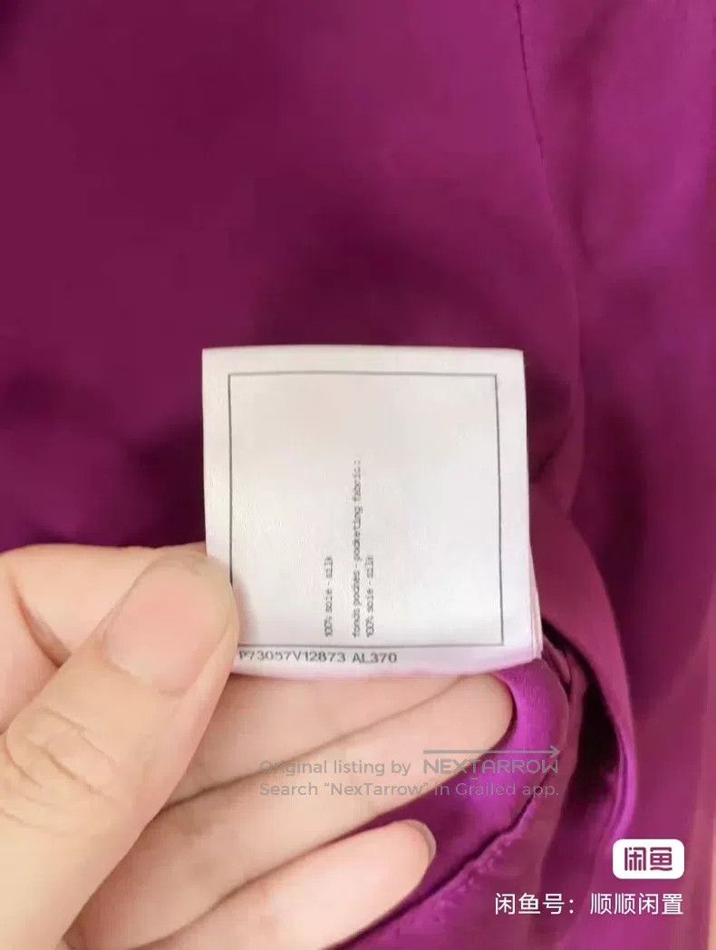 Chanel Chanel Purple silk shirt Size XXS / US 00 / IT 34 - 7 Thumbnail