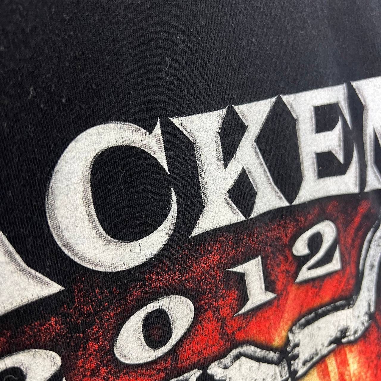 Band Tees Vintage Wacken 2012 Rock Band Fest T-Shirt Size US XL / EU 56 / 4 - 5 Thumbnail