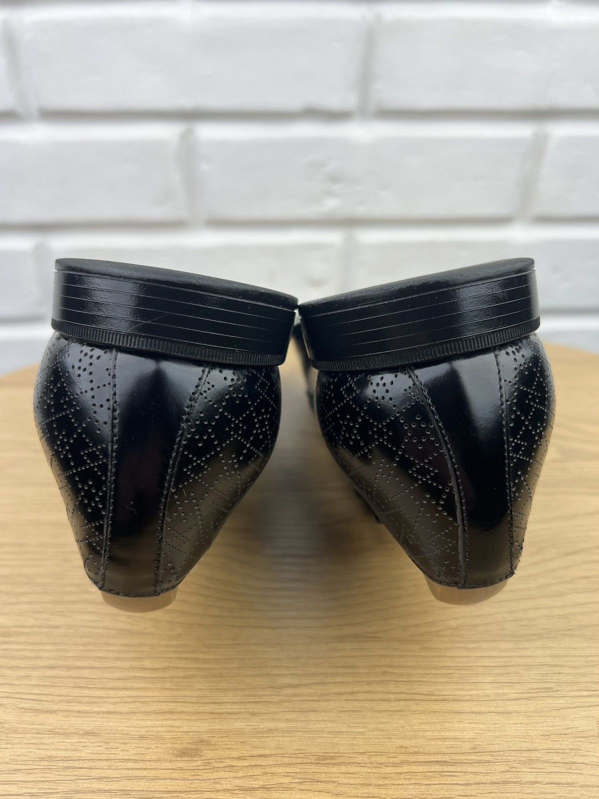 Prada PRADA MILANO Derby Leather Shoes Pattern Black Men’s Size US 8.5 / EU 41-42 - 10 Thumbnail