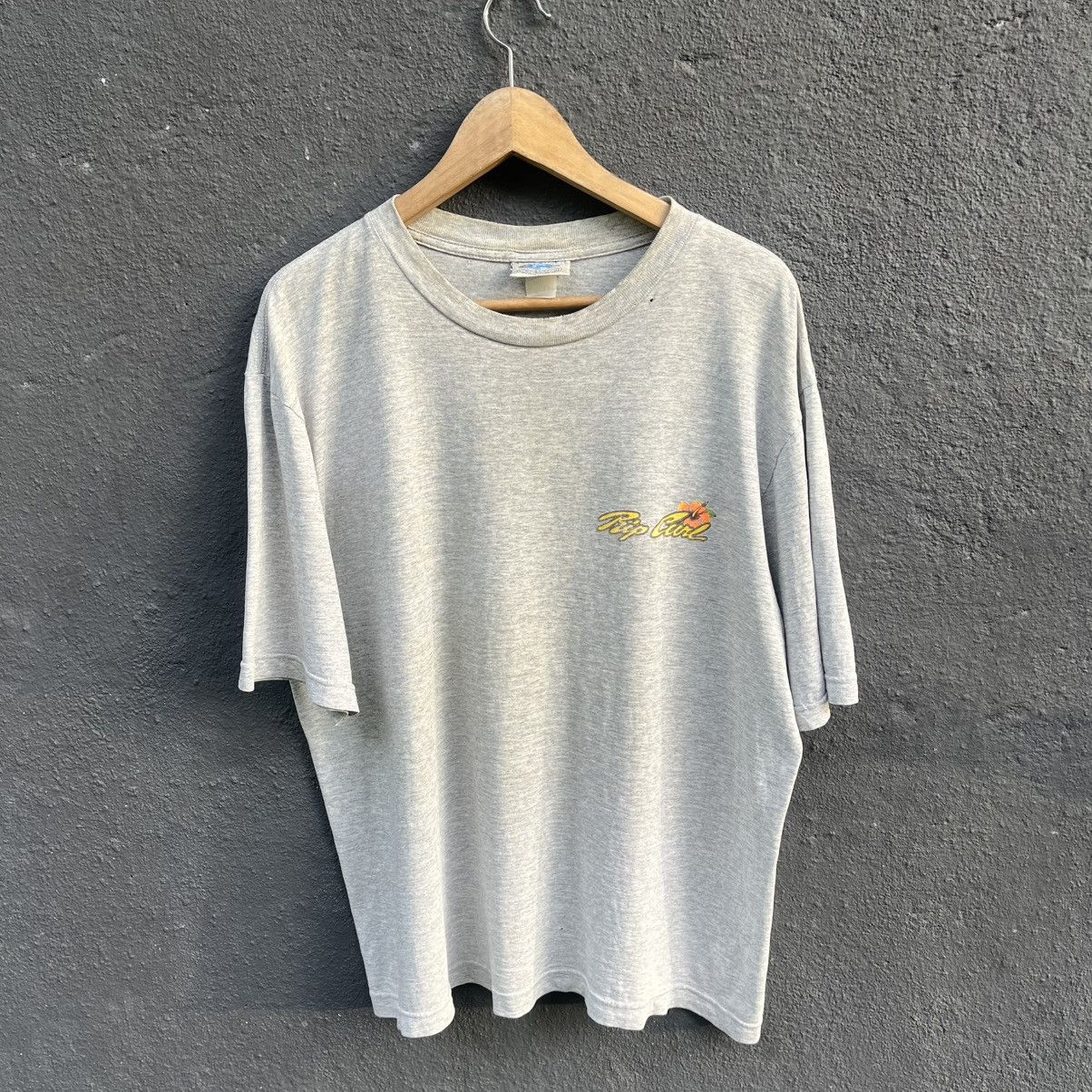Rip Curl Thrashed Vintage 90s Rip Curl Surfing Brand Tee Size US XL / EU 56 / 4 - 5 Thumbnail