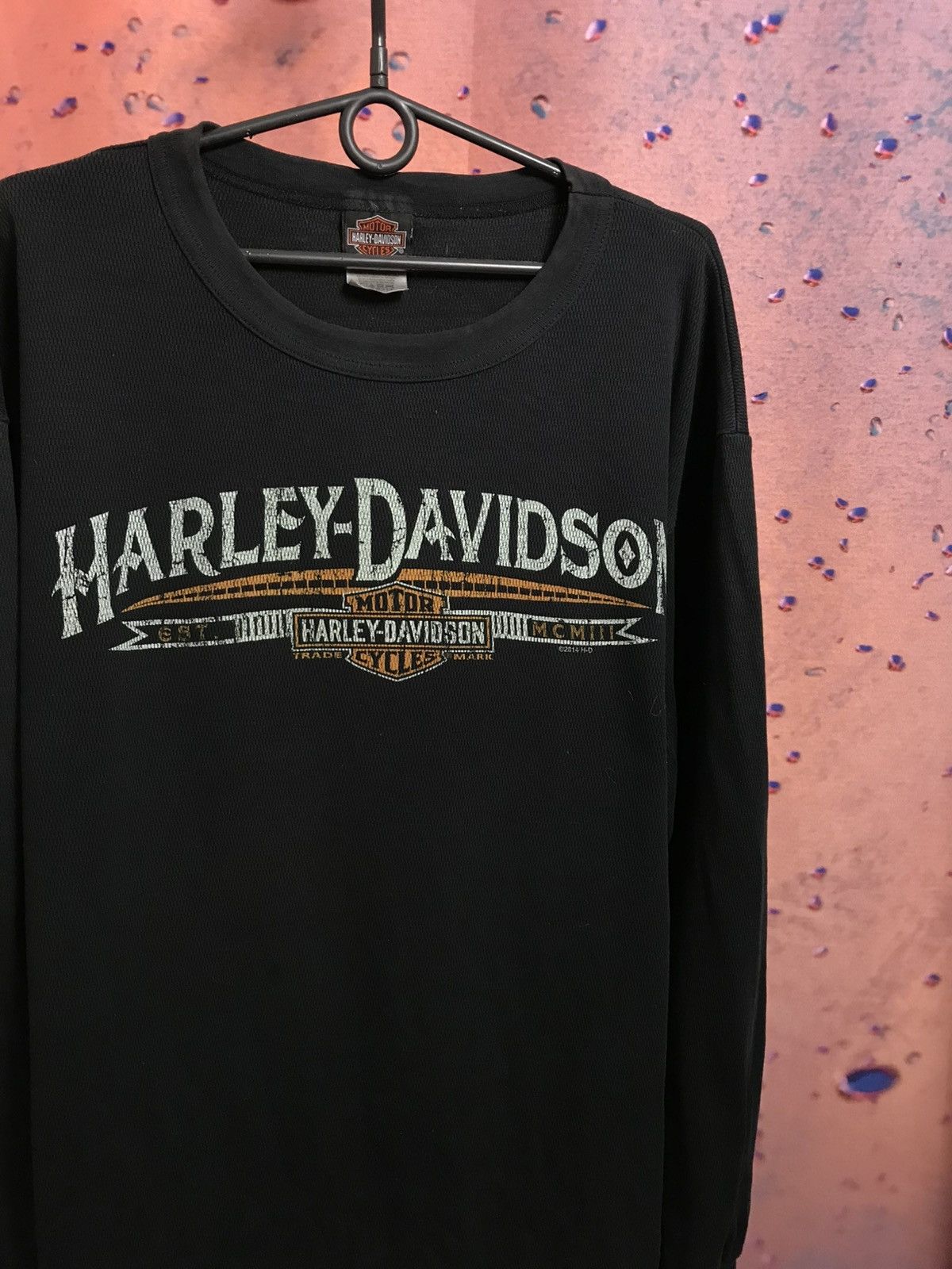 Band Tees × Harley Davidson × Vintage Vintage Harley Davidson streetwear tee Size US L / EU 52-54 / 3 - 1 Thumbnail