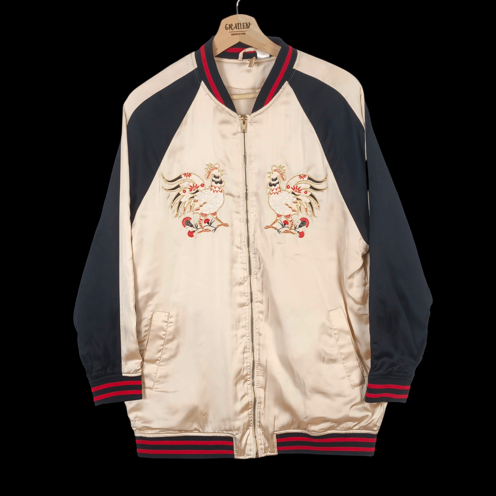 Divided Divided x H&M Embroidered Sukajan Size US L / EU 52-54 / 3 - 1 Thumbnail