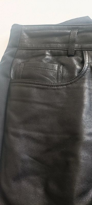 Haider Ackermann Haider Ackermann FW19 Two tone leather trousers Size US 30 / EU 46 - 5 Thumbnail