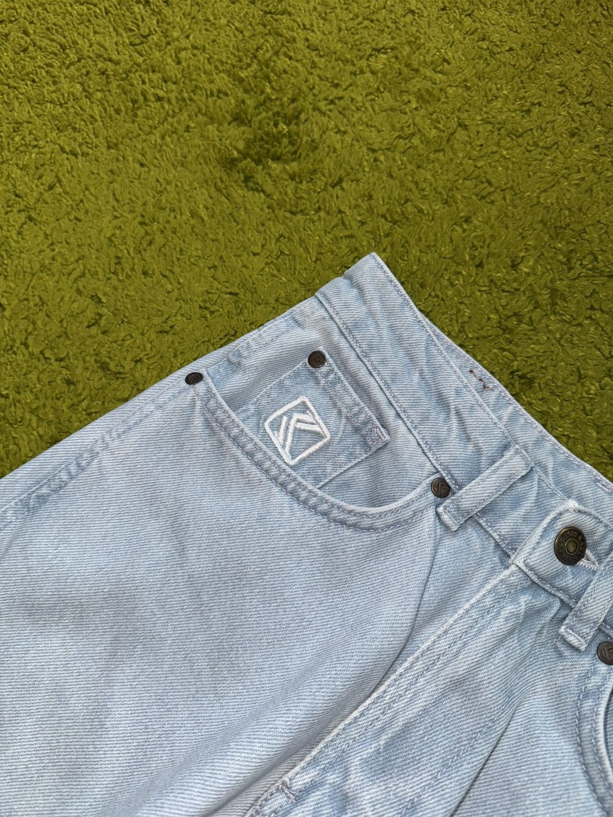 Karl Kani Karl Kani knit logo Y2K style jeans denim Size 27" / US 4 / IT 40 - 5 Thumbnail