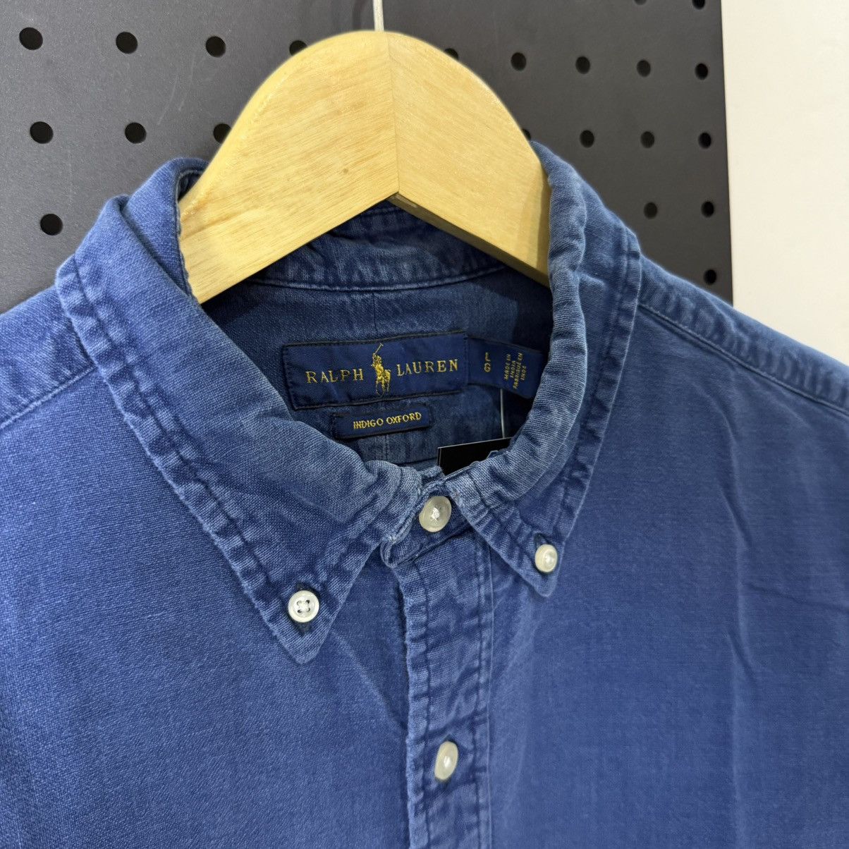 Ralph Lauren Ralph Lauren indigo Oxford button shirt Size US L / EU 52-54 / 3 - 4 Thumbnail