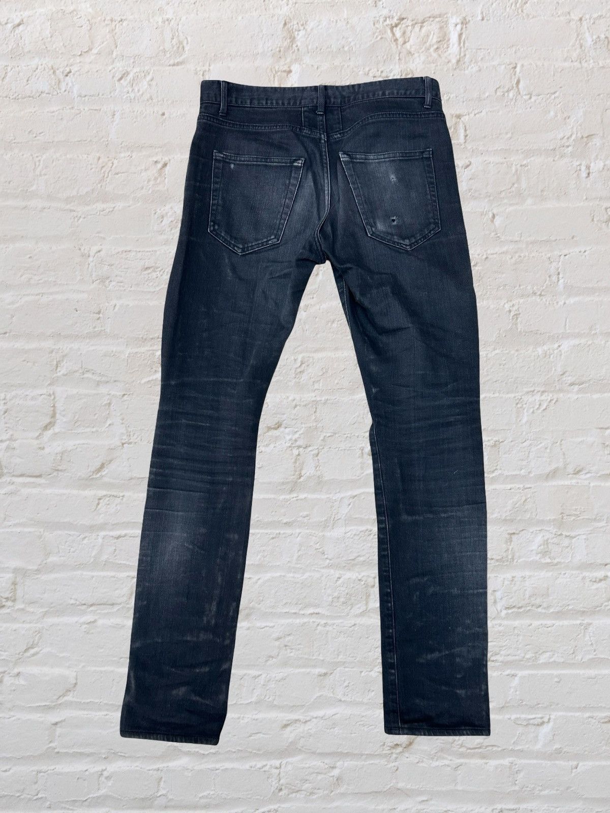 Saint Laurent Paris Saint Laurent Paris 2014AW Hedi Slimane Skinny Denim Size US 29 - 13 Thumbnail