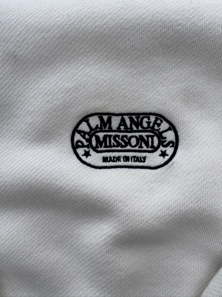Missoni × Palm Angels ***RARE PALM ANGEL MISSONI CREAM SWEATER Size US XL / EU 56 / 4 - 3 Thumbnail