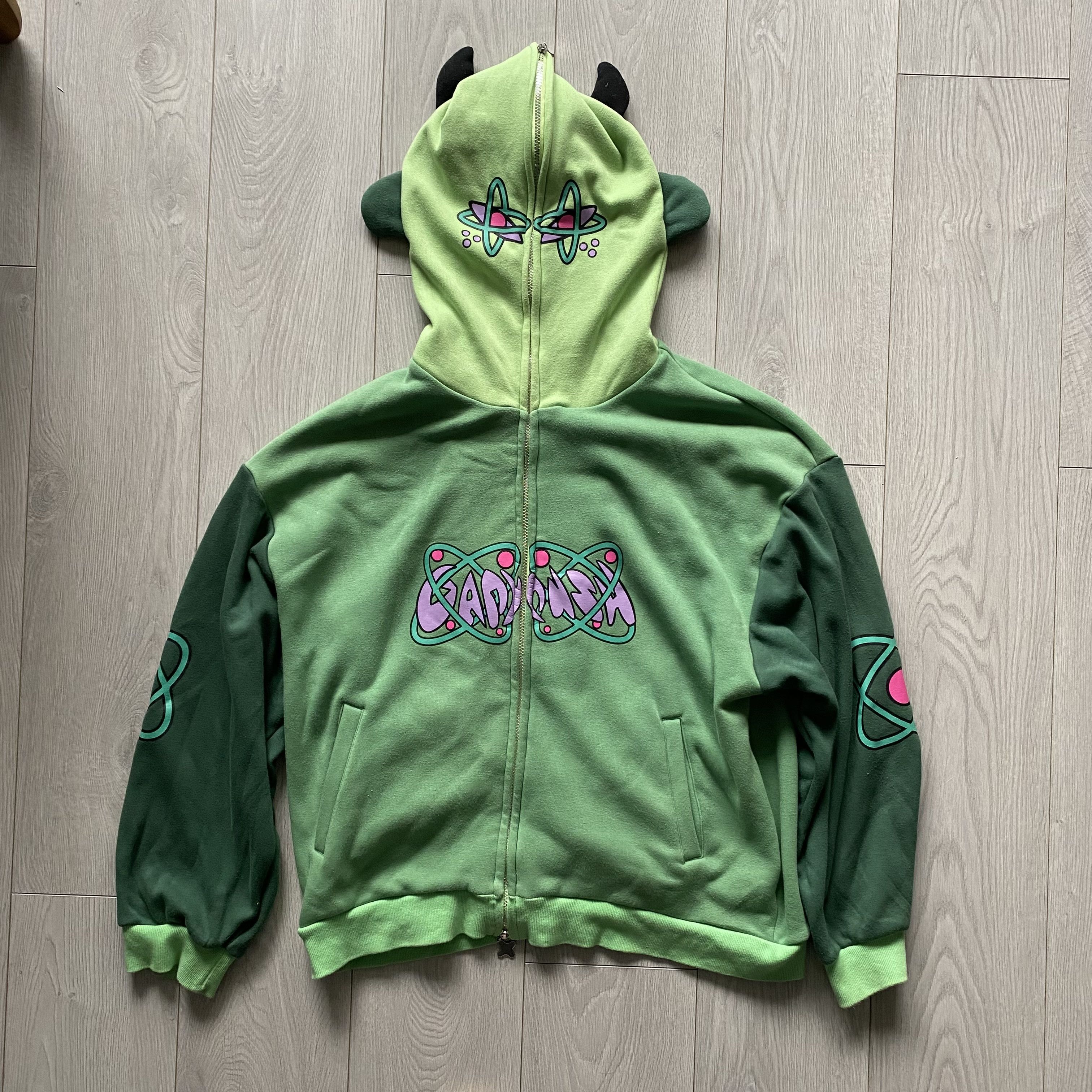 Designer GADYONSH ATOM FULL ZIP HOODIE Size US L / EU 52-54 / 3 - 1 Thumbnail