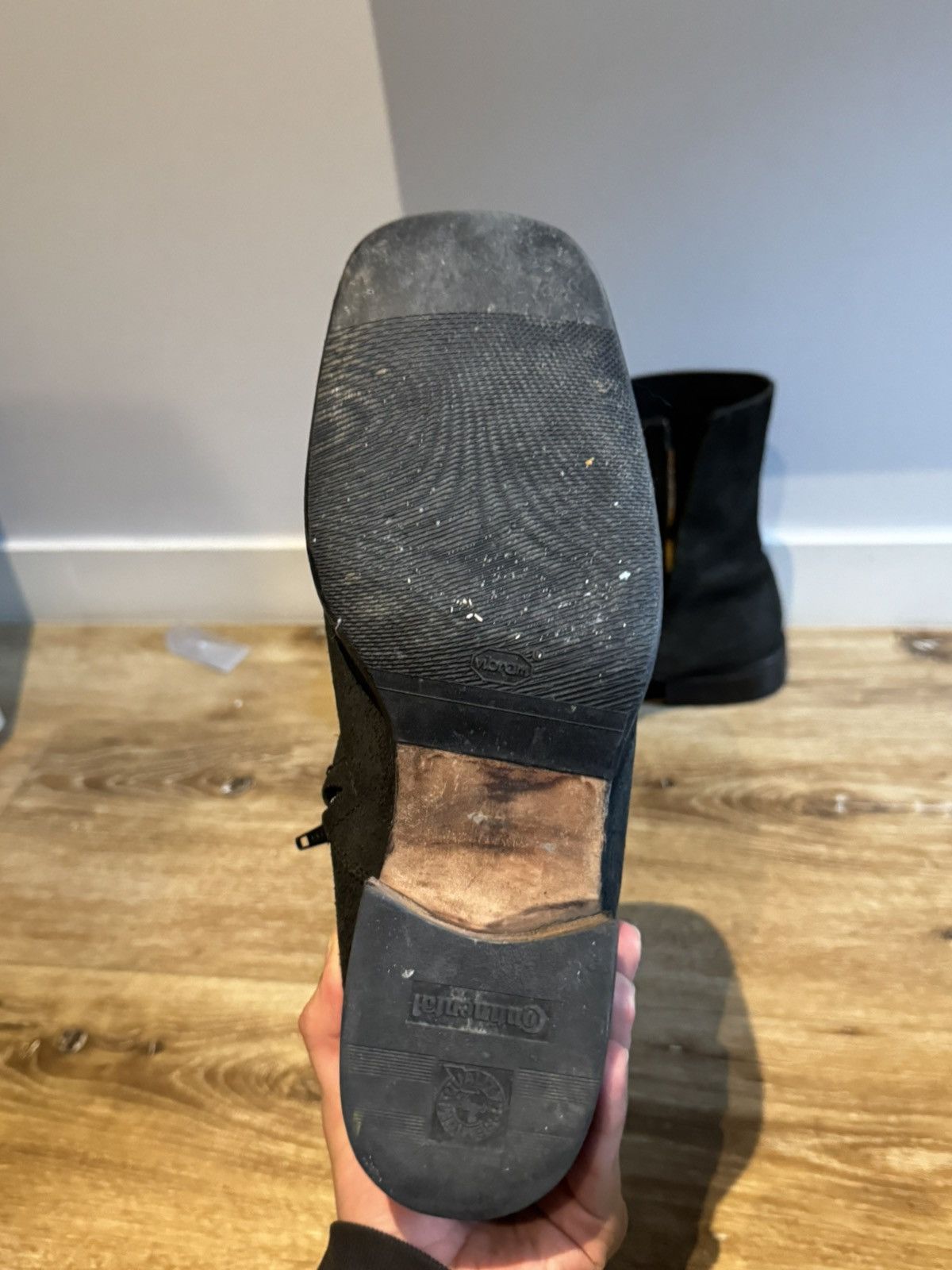 Maison Margiela Maison Margiela Square Toes Artisanal Boots Size US 11 / EU 44 - 4 Thumbnail