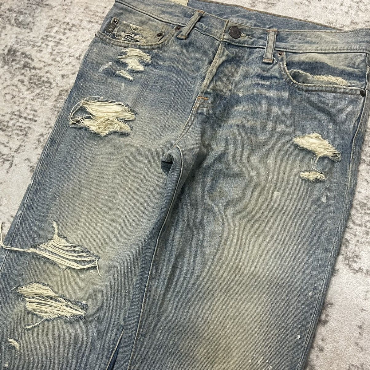 Abercrombie & Fitch Vintage Abercrombie & Fitch Distressed Straight Jeans Size US 30 / EU 46 - 5 Thumbnail