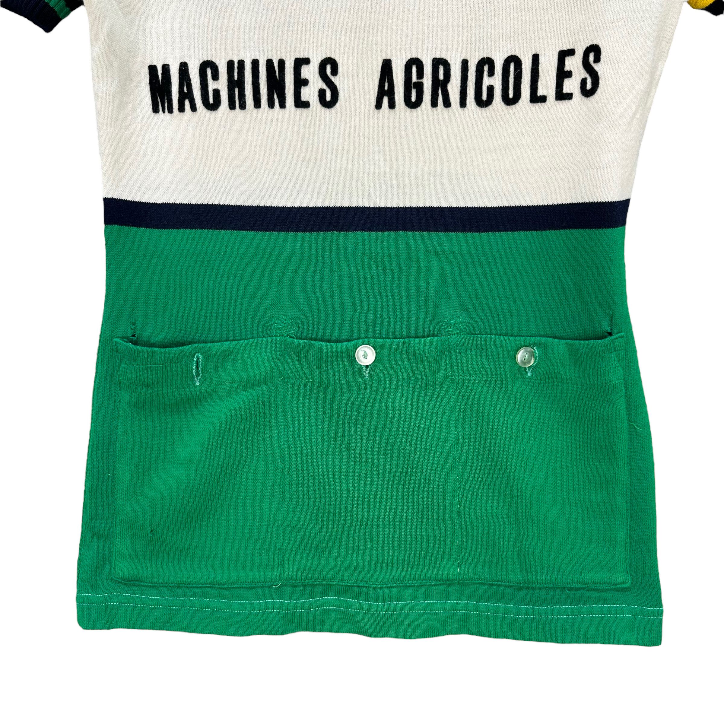 Vintage VINTAGE CYCLIST JERSEY SPONSORED BY DEHONDT # Size S / US 4 / IT 40 - 13 Thumbnail