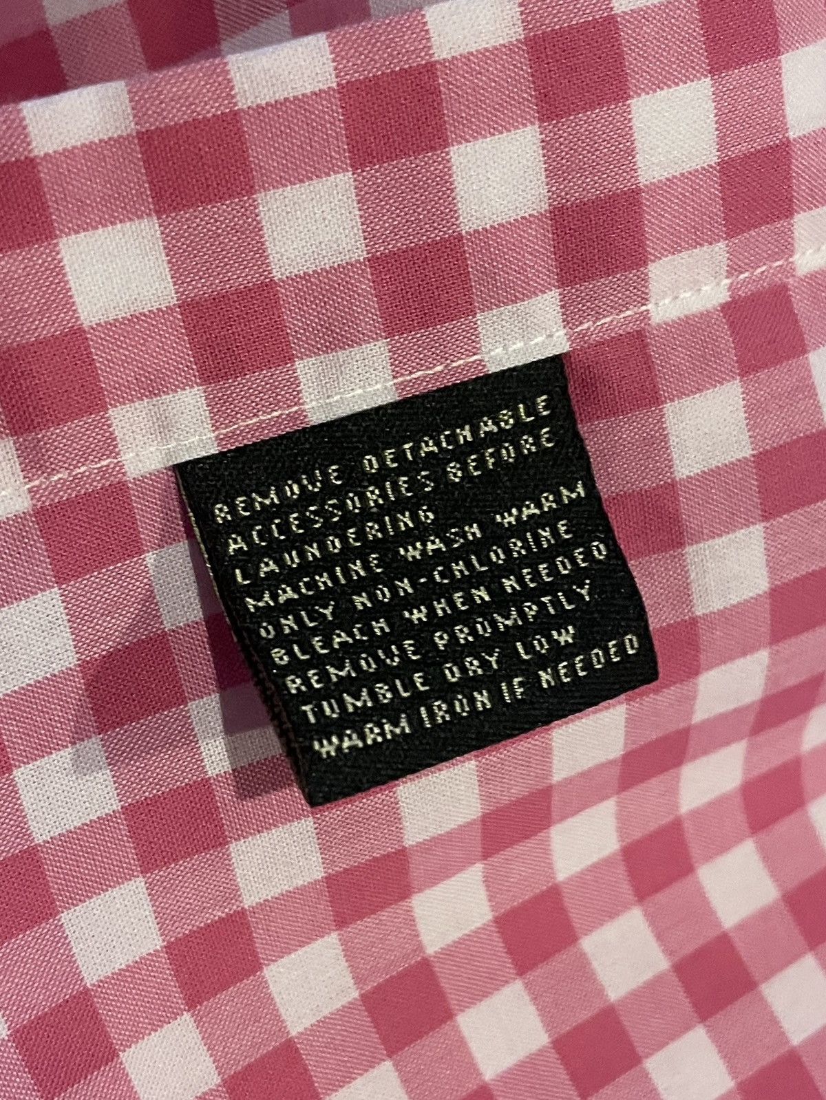 Lauren Ralph Lauren Lauren Ralph Lauren Contrast Collar Gingham Shirt Size US XL / EU 56 / 4 - 5 Thumbnail