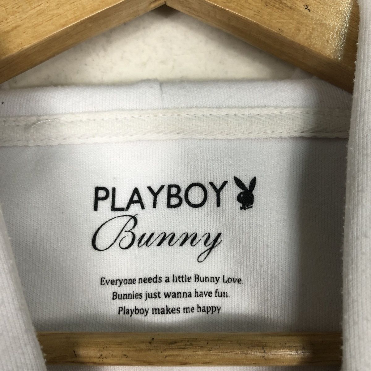 Japanese Brand × Playboy × Vintage Rare Playboy Sweatshirt Hoodie Net Logo Streetwear Large Size US L / EU 52-54 / 3 - 14 Thumbnail