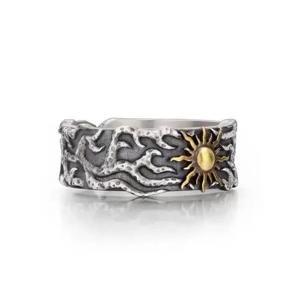 Designer Resizeable Vintage Sun Rings Size ONE SIZE - 4 Thumbnail