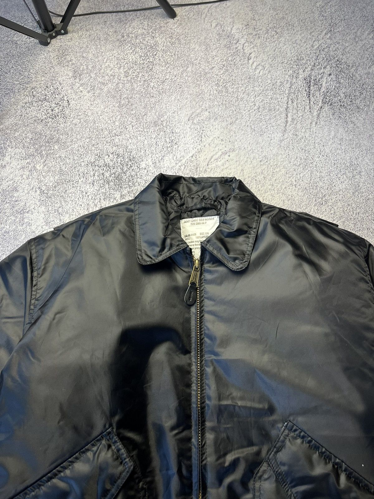 Vintage Vintage black Reversible Bomber Jacket MA1 Size US XXL / EU 58 / 5 - 7 Thumbnail