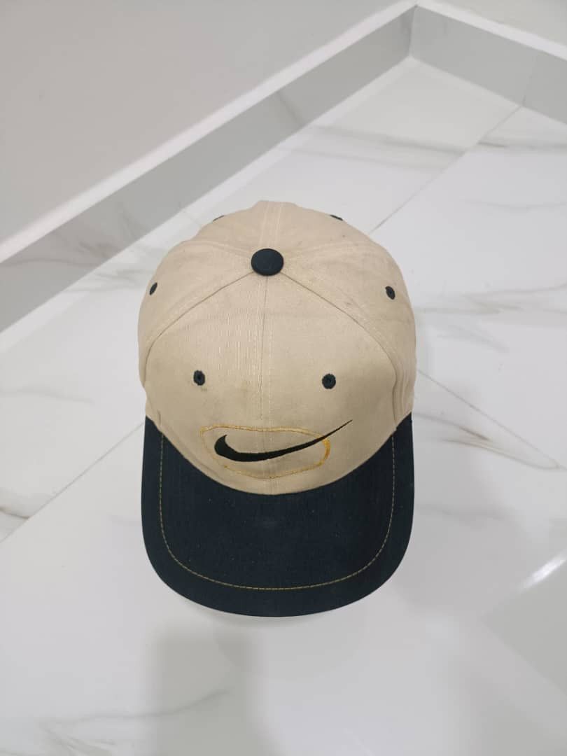 Nike × Vintage Nike Vintage 90s Center Swoosh Hat Cap Snapback Rare Sport Size ONE SIZE - 2 Thumbnail