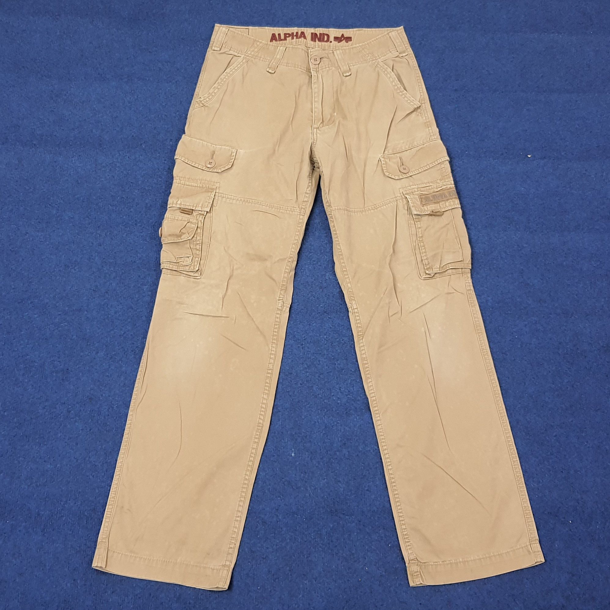 Alpha Industries Vintage Alpha Industries Cargo Pants C244N4 Size US 31 - 1 Thumbnail