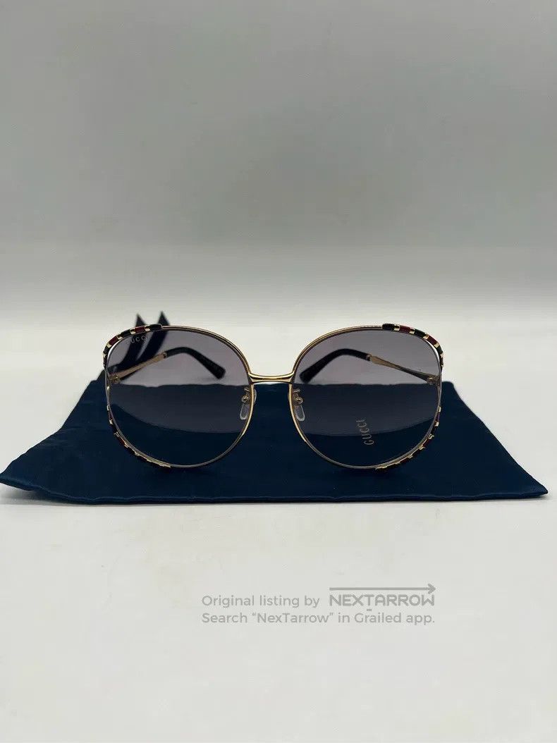 Gucci Gucci Bamboo joint sunglasses Size ONE SIZE - 2 Thumbnail