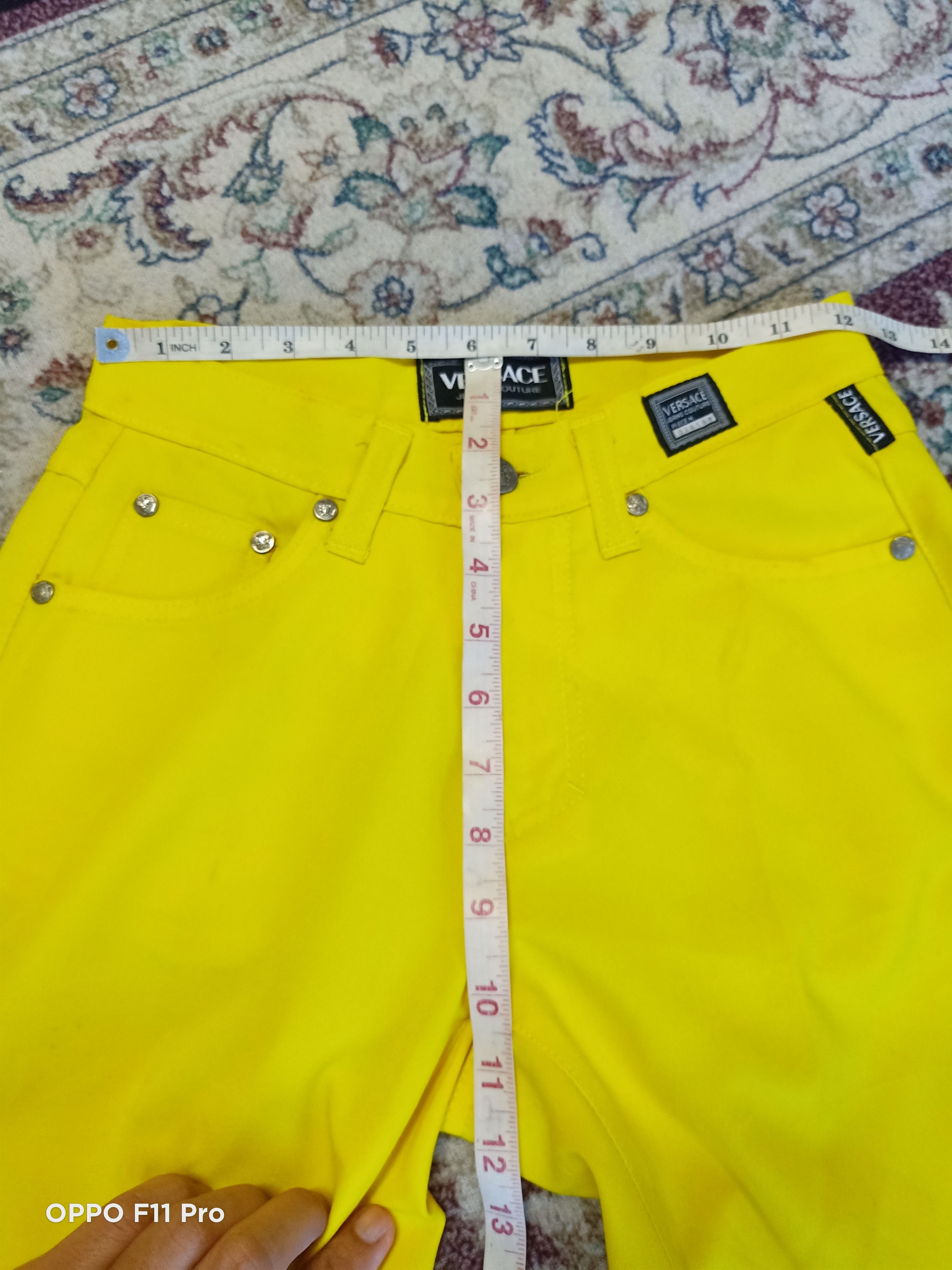 Beauty Beast × Versace Retro 90s Versace couture straight cut Size US 26 / EU 42 - 9 Thumbnail