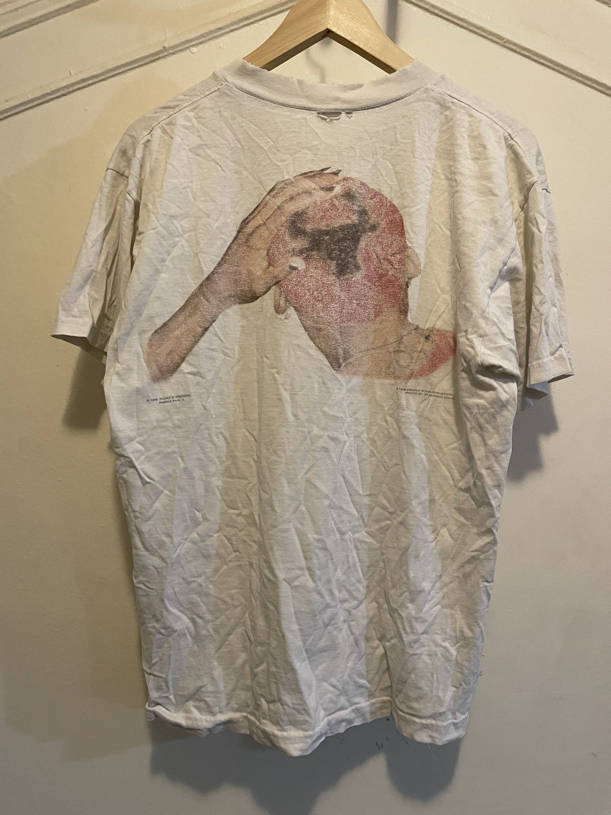 Vintage Dennis Rodman Bad As I Wanna Be Enforcer Tee Size M Size US M / EU 48-50 / 2 - 2 Thumbnail