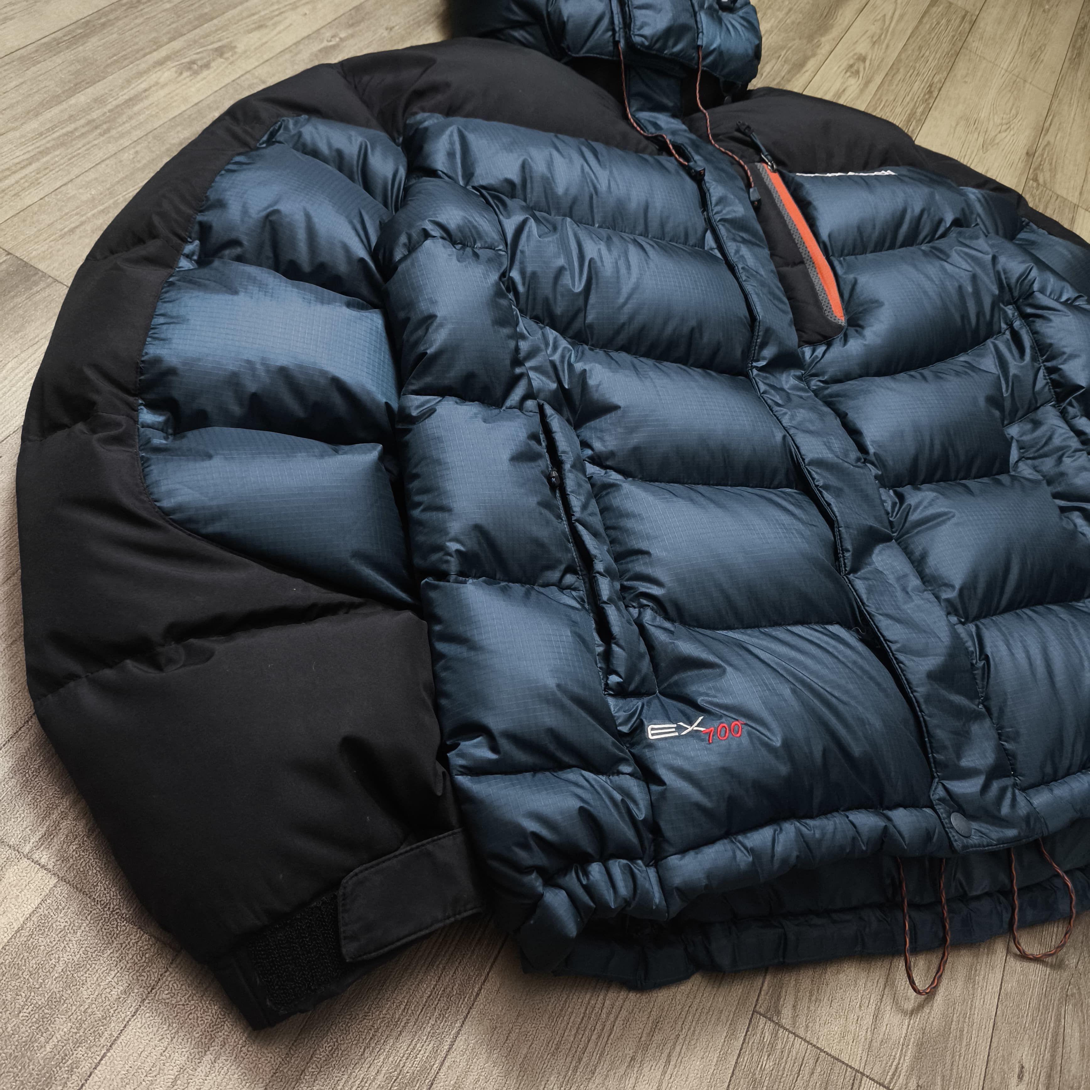 Montbell Montbell Two tone Ex700+ Windstopper Puffer Down Jacket Size US XL / EU 56 / 4 - 8 Thumbnail