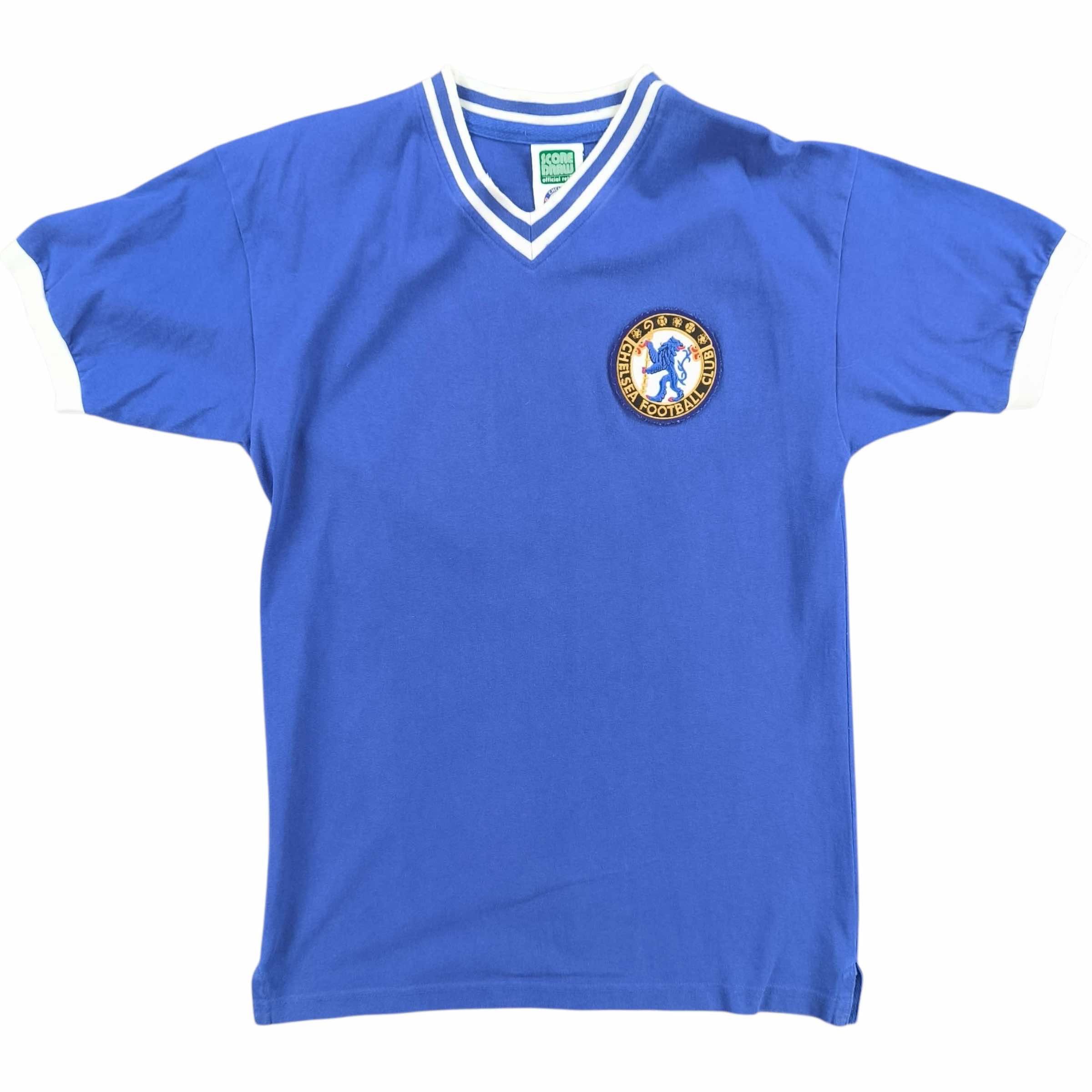 Other Chelsea 1961-62 Score Draw home #8 retro football jersey M Size US M / EU 48-50 / 2 - 1 Thumbnail