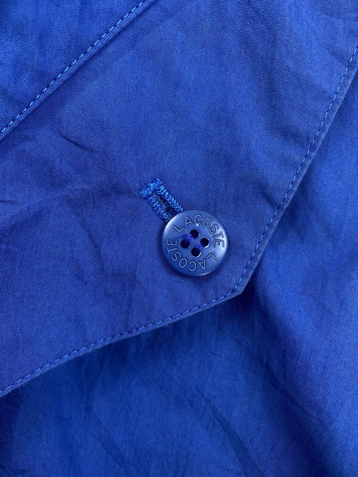 Lacoste Vintage Lacoste Blue Alligator Logo Zipper Jacket Size US L / EU 52-54 / 3 - 7 Thumbnail