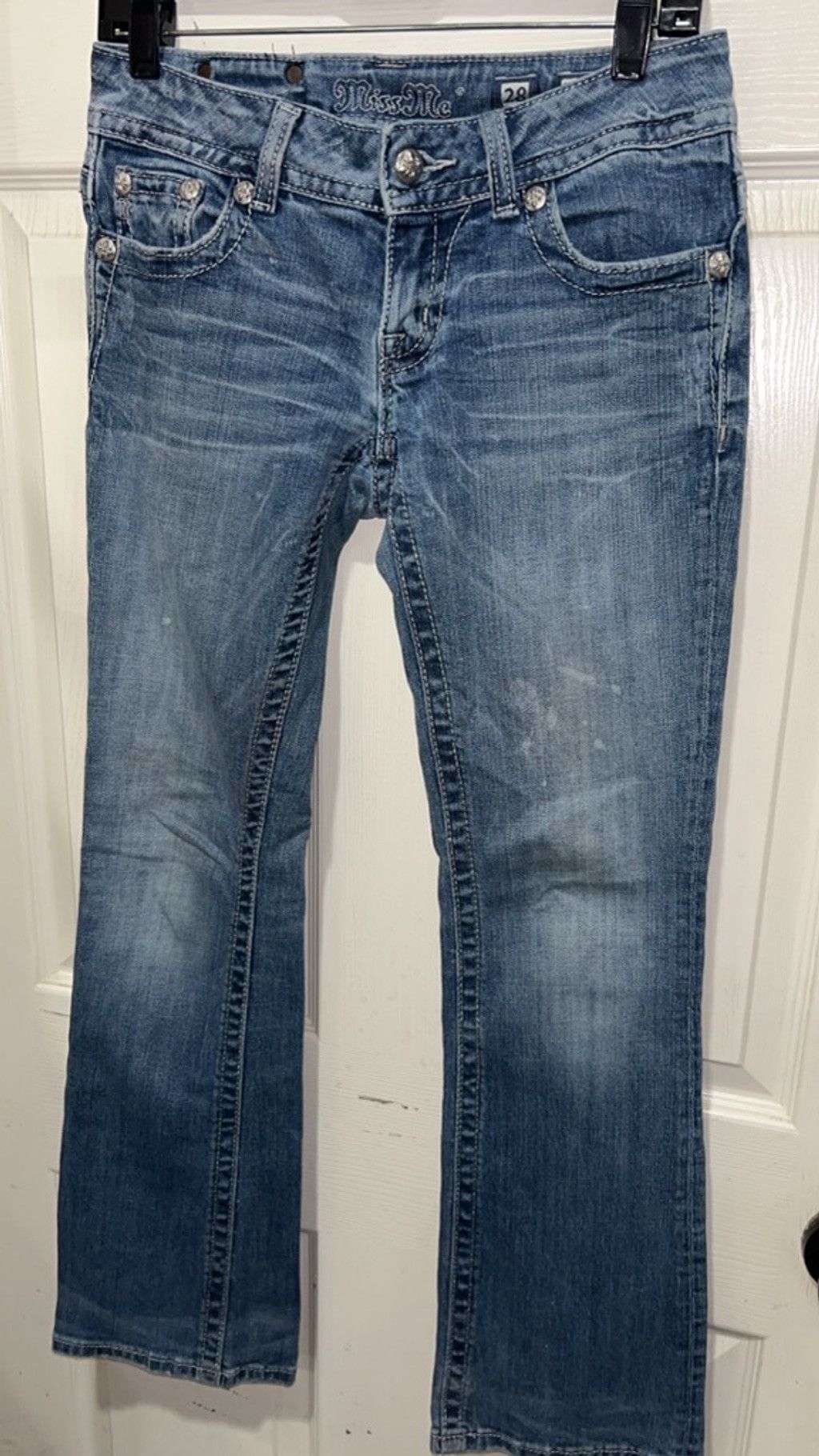 Miss Me Miss me jeans boot 28 w black accent pocket Size 28" / US 6 / IT 42 - 2 Thumbnail
