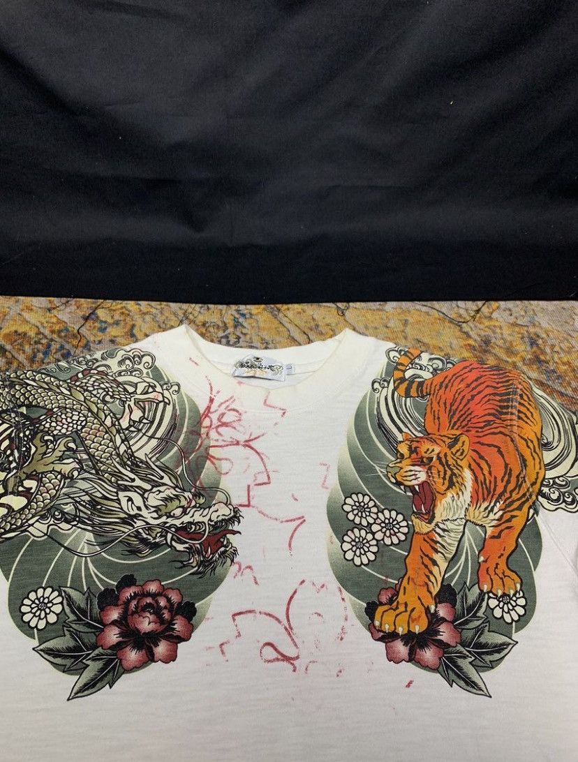 Yasuyuki Ishii Japanese Karakuri Tamashi Dragon Sukajan Long sleeve Size US L / EU 52-54 / 3 - 3 Thumbnail