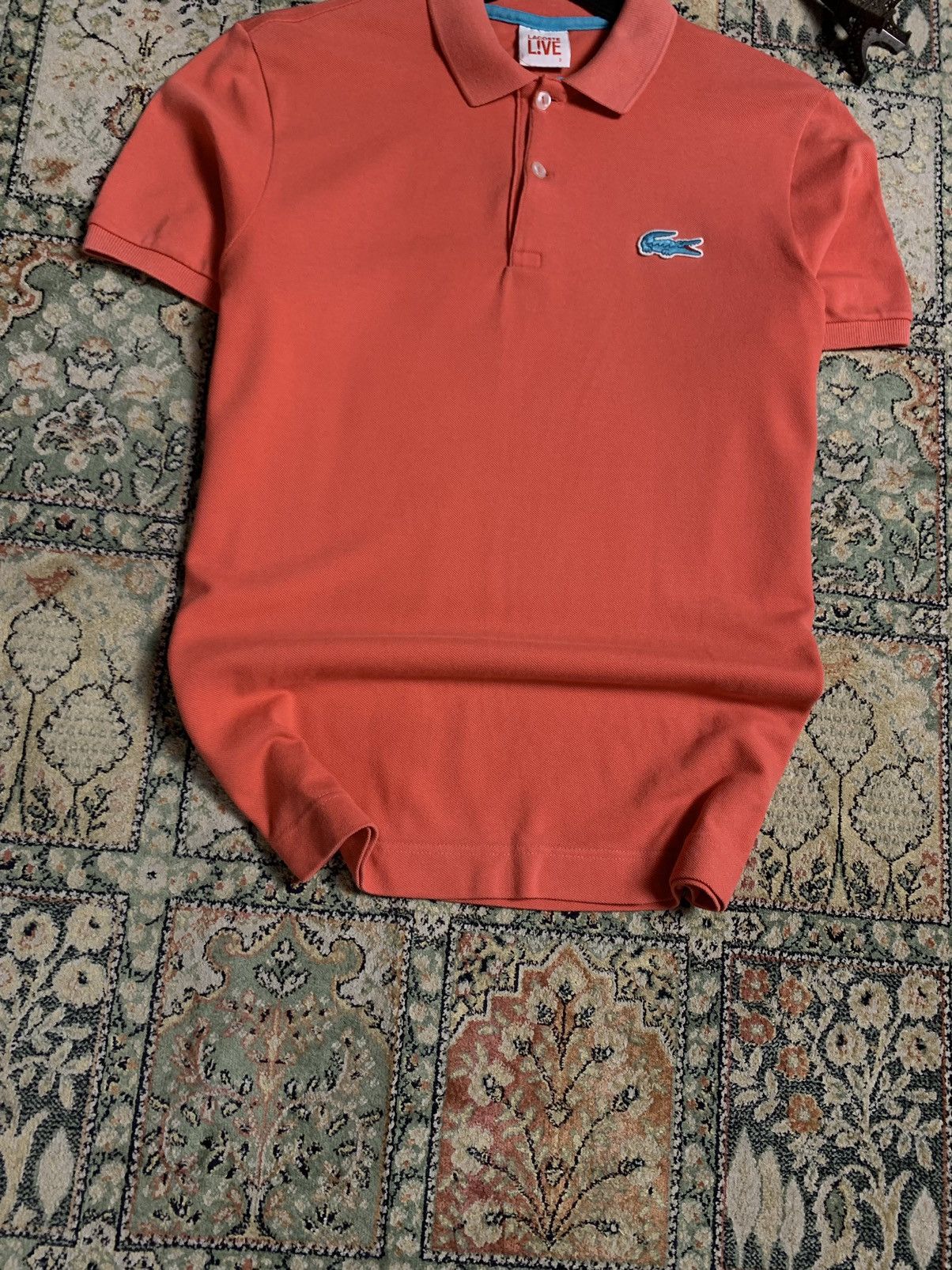 Lacoste × Vintage Lacoste Live polo Orange 3 size Size US M / EU 48-50 / 2 - 3 Thumbnail
