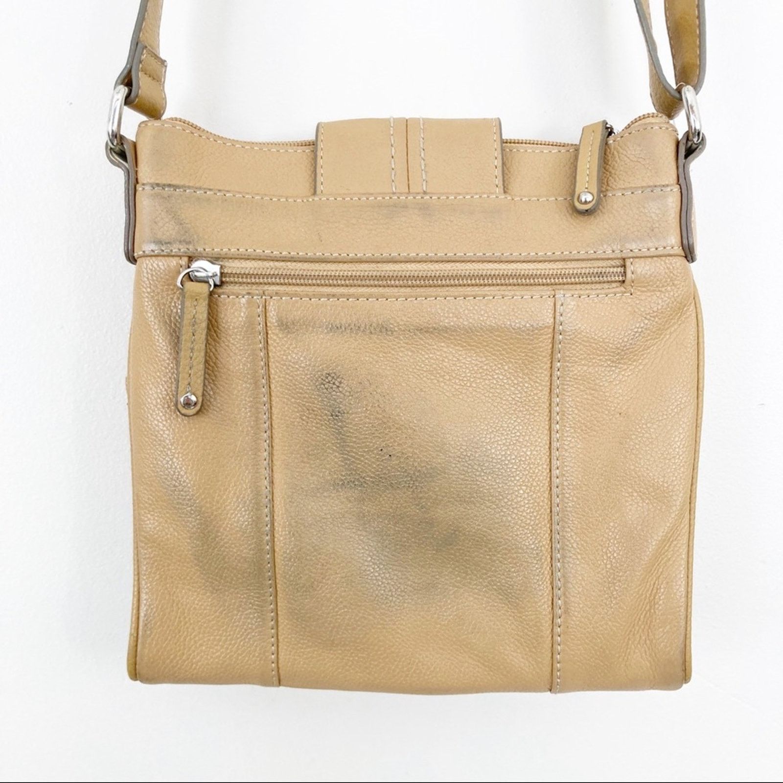 Other Tignanello Tan Leather Crossbody Bag Size ONE SIZE - 3 Thumbnail